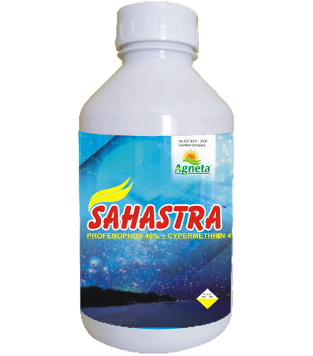 sahastra - Profenophos 40% + Cypermethrin 4% EC, insecticide